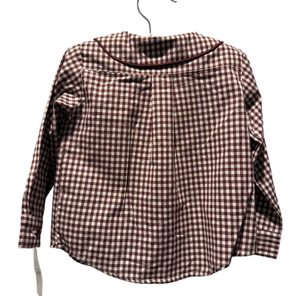 Edgehill Collection Reversible Holiday Pants Gingham Top Set Darby Fallon Clark - Picture 5 of 11